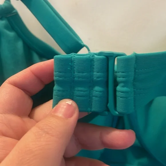 2/$30- Shade shore swim bra teal size 38DD new - Picture 7 of 16
